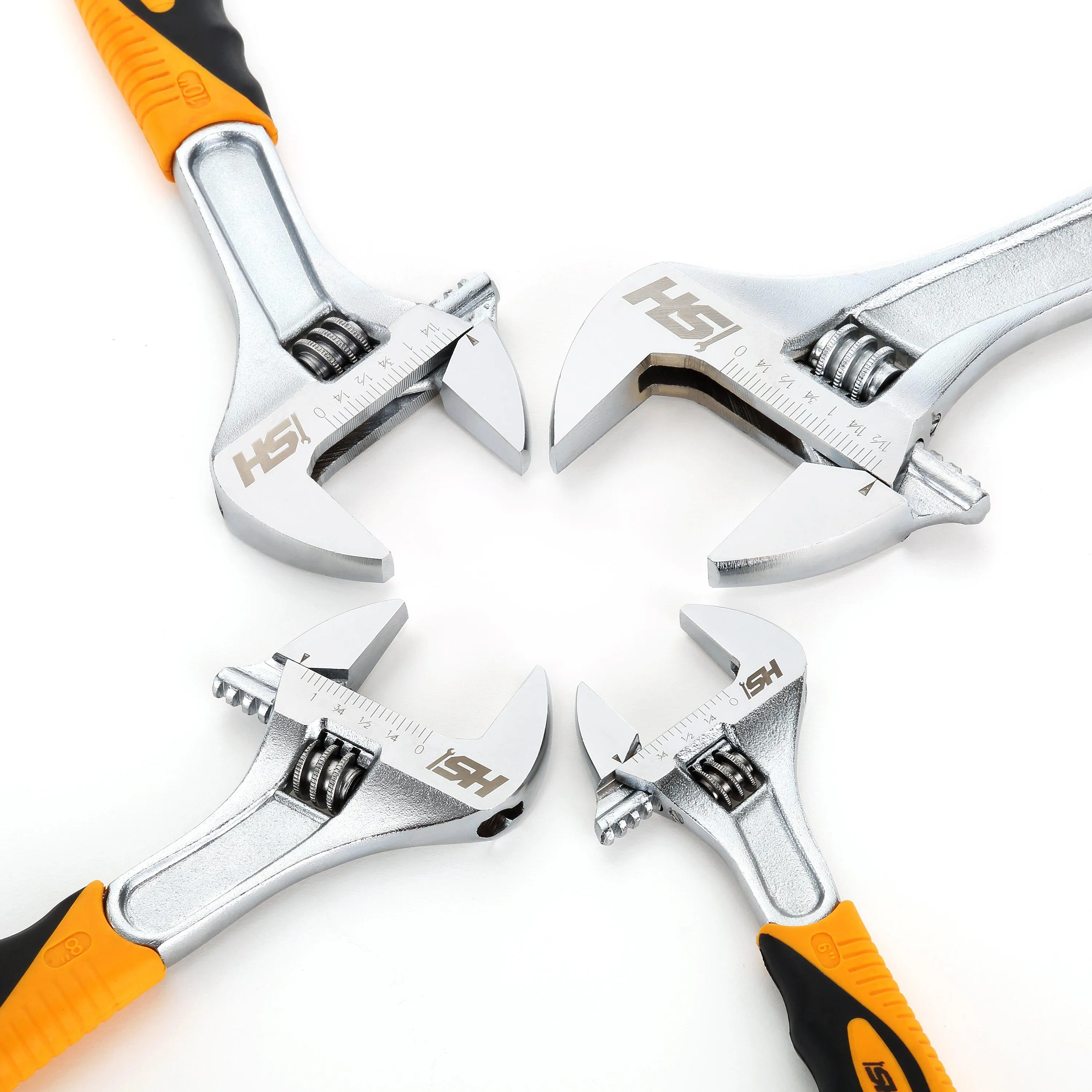 Adjustable Wrench Set (4-Piece)