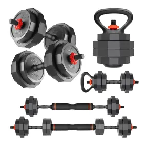 AmStaff 3-in-1 Adjustable Weight Set