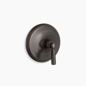 Bancroft Lever Handle Thermostatic Valve Trim in Oil-Rubbed Bronze