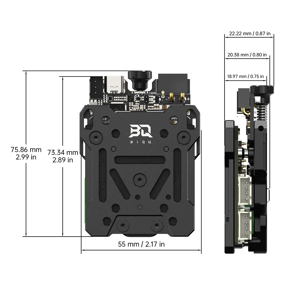 BIQU Hermit Crab V2.0 Quick Change Extruder Hotend Tool For 3D Printing