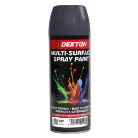 DEKTON 400ml Spray Paint Slate Grey