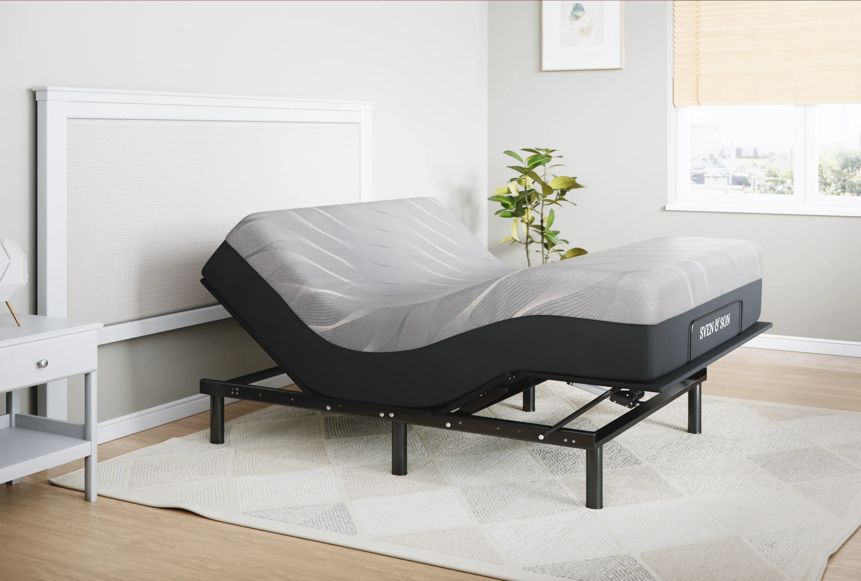 Essential Series Adjustable Bed Base   Choice of Mattress Bundle