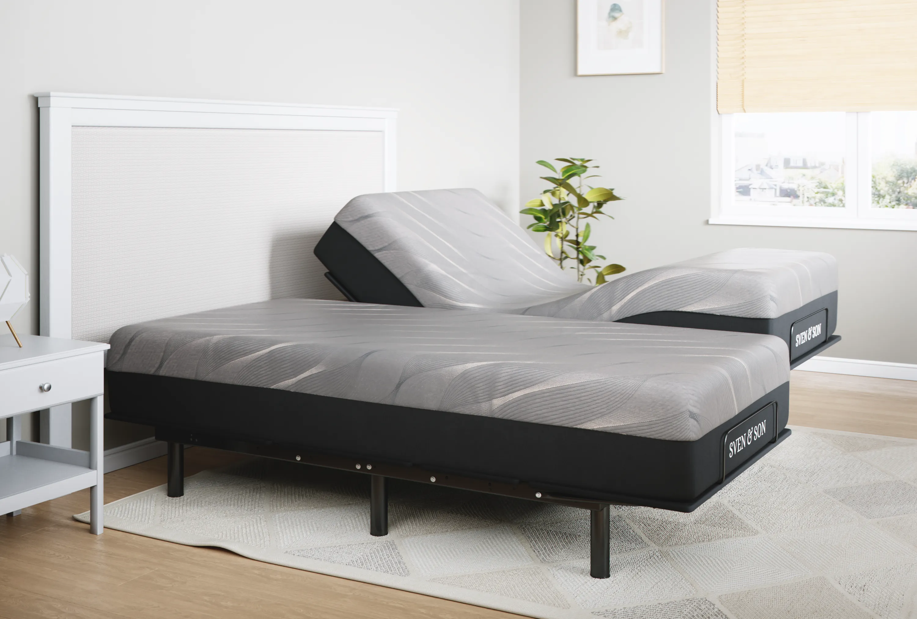 Essential Series Adjustable Bed Base   Choice of Mattress Bundle