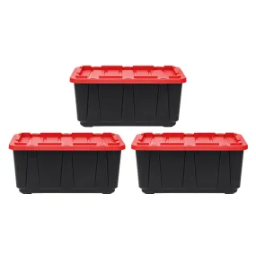 Heavy Duty Utility Tough Tote 3 Pack - 27 gal. (108 qt.)