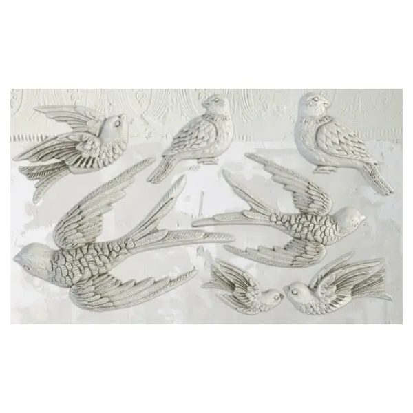 IOD - BIRDSONG 6X10 DECOR MOULDS™