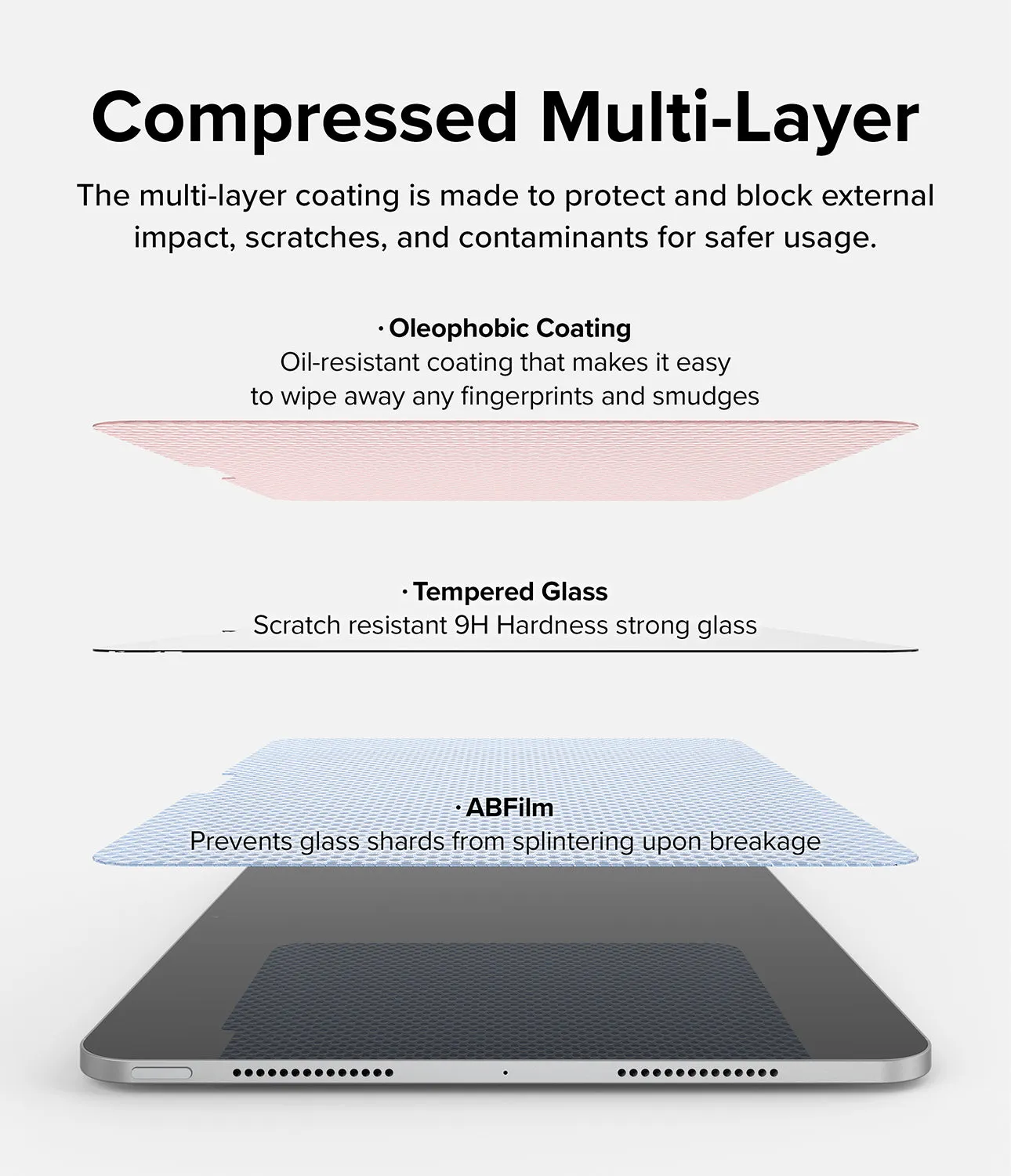 iPad Pro 11" (M4) Screen Protector | Easy Slide Tempered Glass