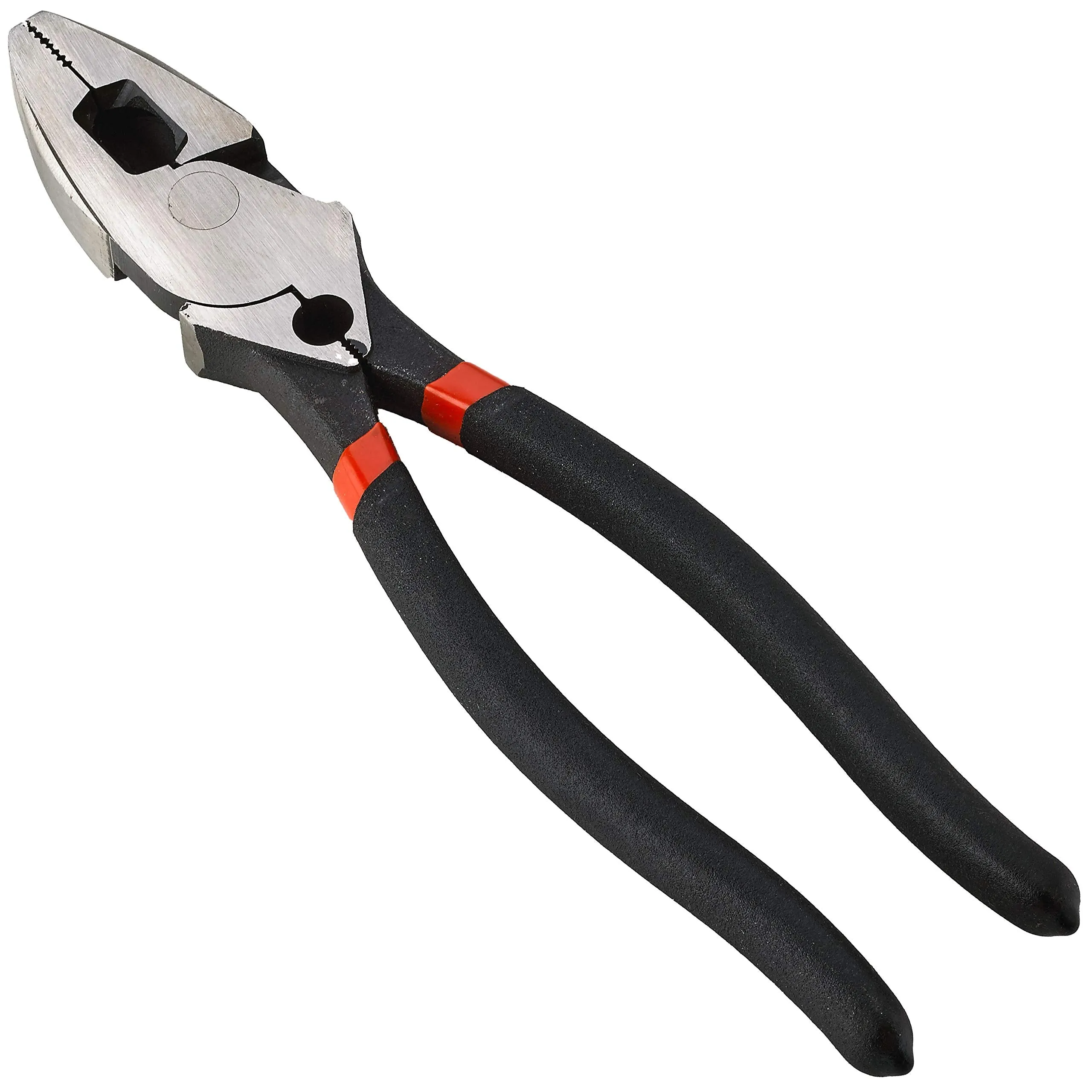 Katzco Linesman Pliers - 1 Pack - 10.5 Inches - for Electricians, Construction Workers