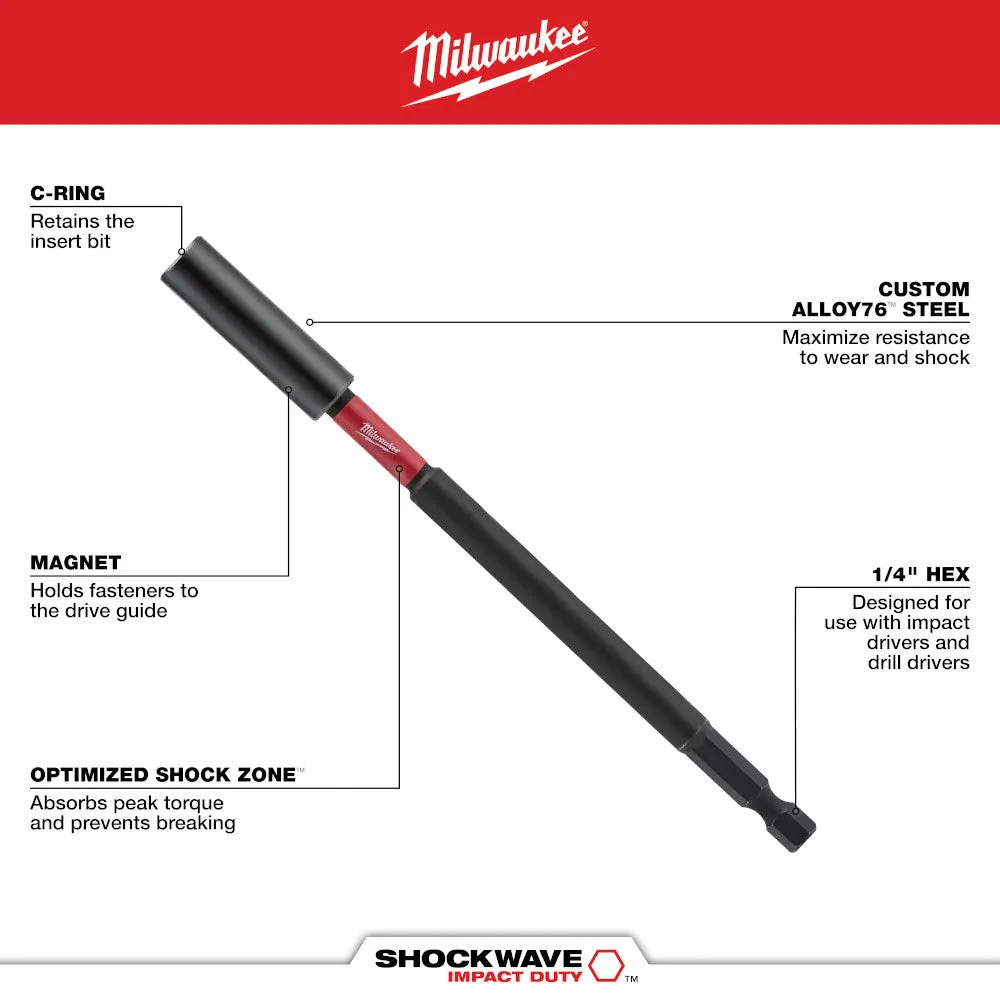 Milwaukee 48-22-2915 14-in-1 Multi-Bit Screwdriver W/ SHOCKWAVE Impact Duty Bits