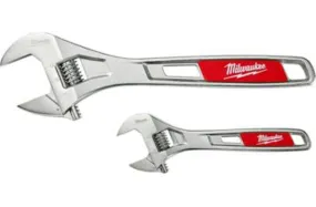 Milwaukee 48-22-7400 6" and 10" Adjustable Wrench Set