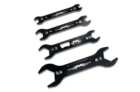 Motion Billet AN Wrenches 3AN thru 20AN Black Anodized 34-101BLK