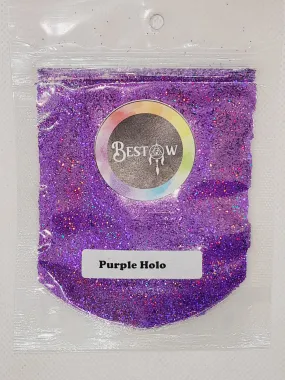 Purple Holo Glitter - 20gms | Holographic Glitters