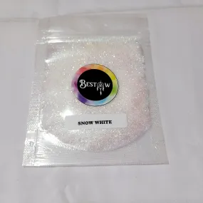 Snow White Holo Glitter - 20gms | Holographic Glitters